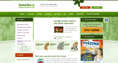 Desktop Screenshot of esoterika.cz